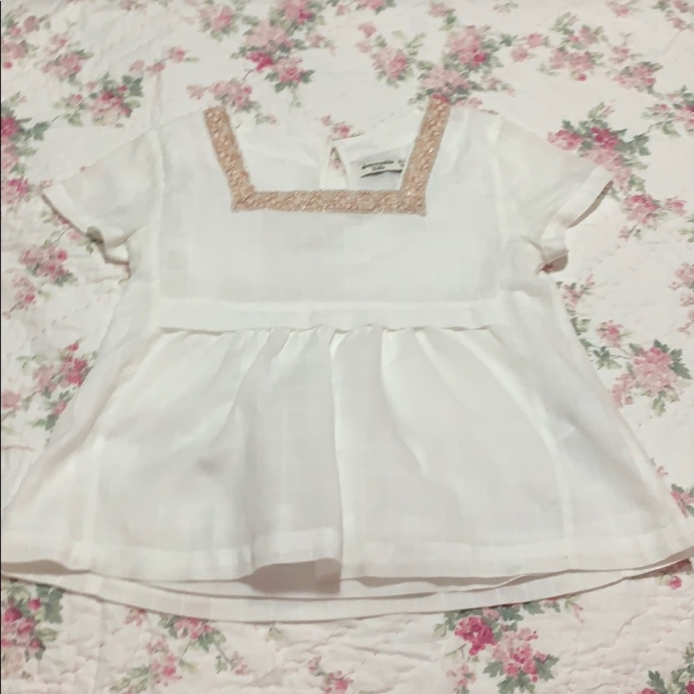 Abercrombie and Fitch kids square necked top